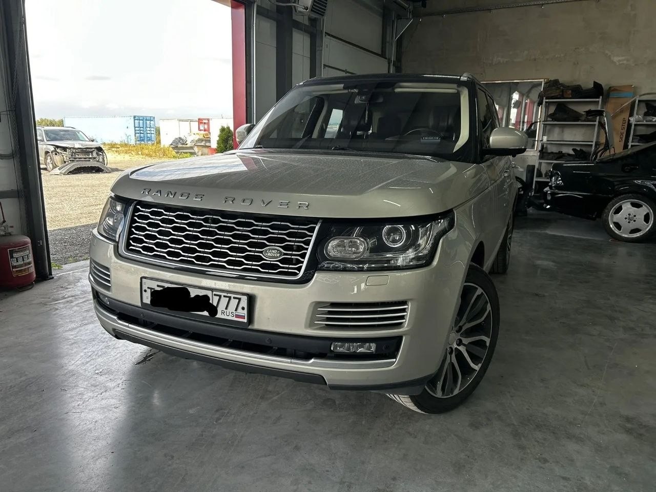 Range Rover Vogue после ремонта — готов к выдаче